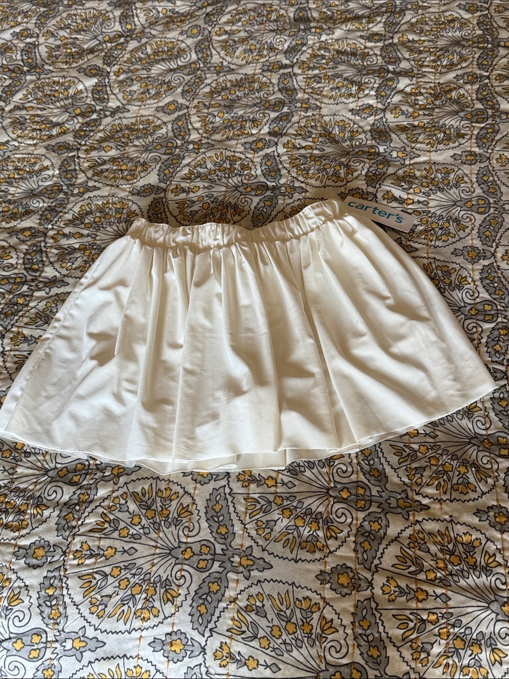 Carter's Cream Girls' Circle Skirt